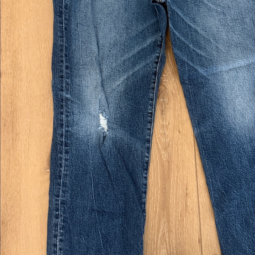 American Eagle Outfitters Dark Blue Jeans - Picture 3 of 8